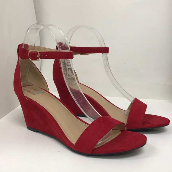 Streetwear Society Shoes - Louis-01 Low Wedge Two Piece Sandals